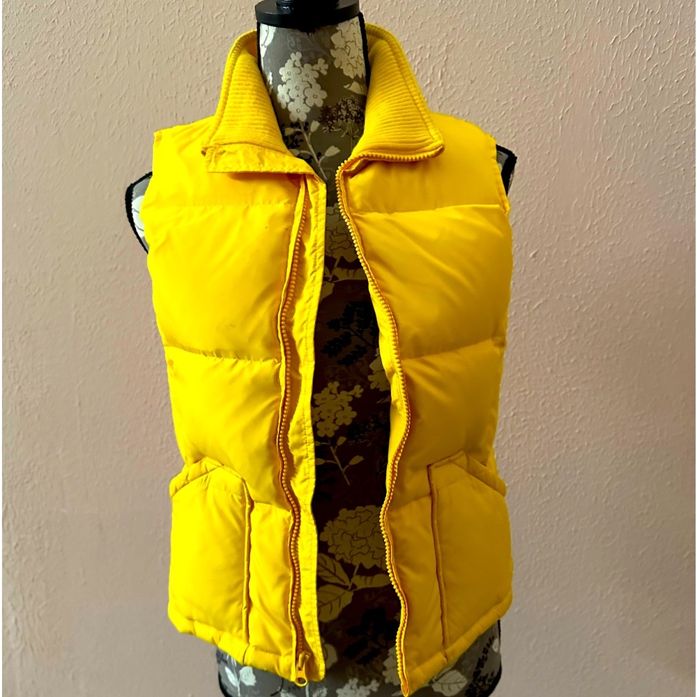 Bright yellow vest